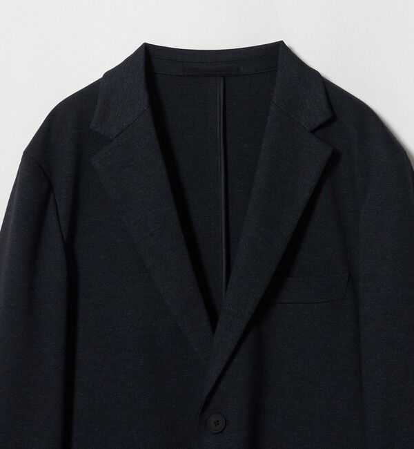 UNITED ARROWS「シャークスキン シングル ２ボタン テーラードジャケット UA COZY ウォッシャブル ２WAYストレッチ」|テーラードジャケット|