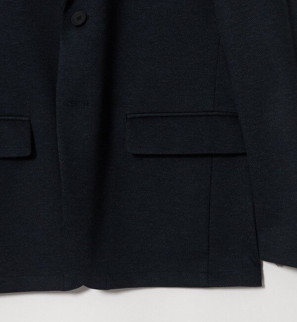 UNITED ARROWS「シャークスキン シングル ２ボタン テーラードジャケット UA COZY ウォッシャブル ２WAYストレッチ」|テーラードジャケット|