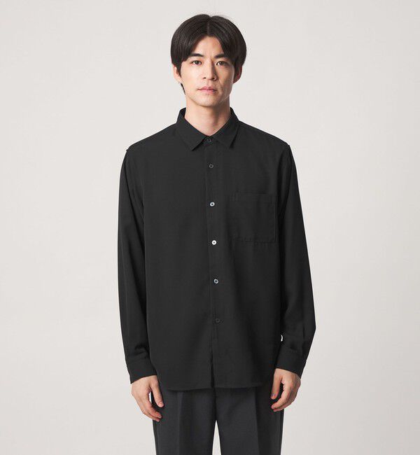 UNITED ARROWS green label relaxing「【WEB限定】JUST fit ソフトドレープ 長袖 シャツ」|シャツ・ブラウス|