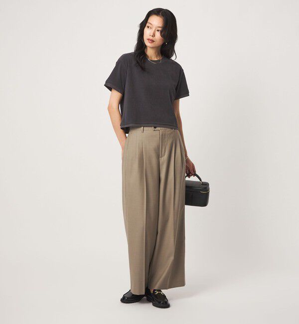 UNITED ARROWS green label relaxing「パイル カサネ ショートスリーブ Tシャツ」|Tシャツ・カットソー|