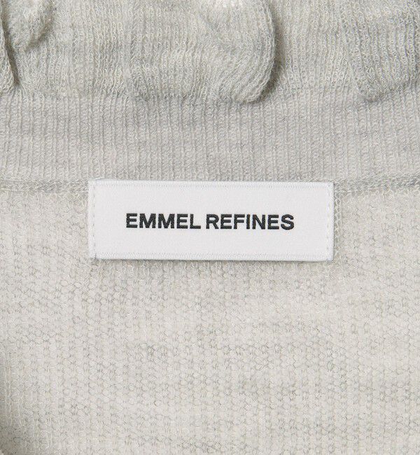 EMMEL REFINES「＜EMMEL REFINES＞EM フリルトリム Vネック カーディガン」|カーディガン|