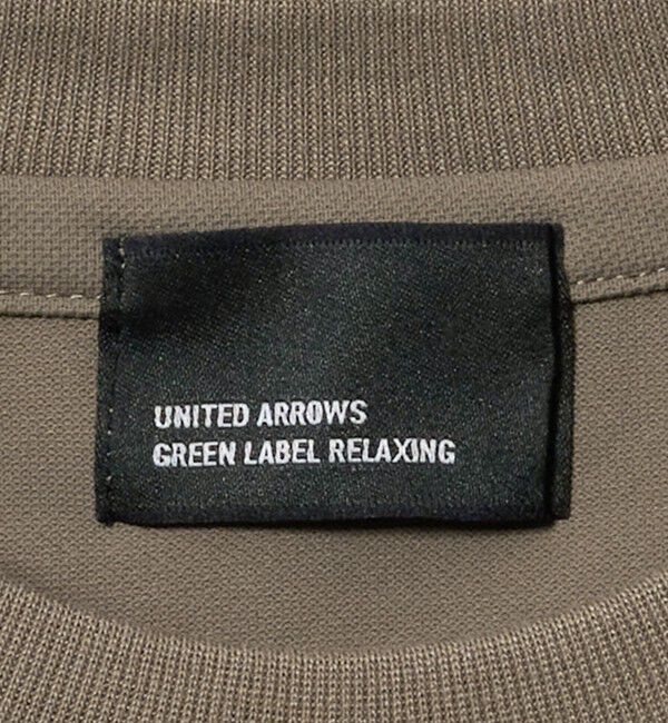 UNITED ARROWS green label relaxing「【WEB限定】JUST fit クリーン カノコ ワイド クルーネック 長袖 Tシャツ -抗菌-」|Tシャツ・カットソー|