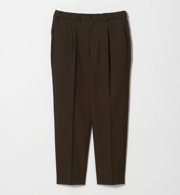 UNITED ARROWS green label relaxing「【WEB限定】JUST fit ウールライク 1プリーツ イージーパンツ -ストレッチ-」|チノ|