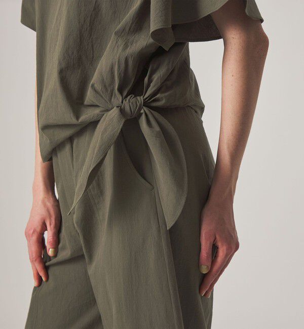 STEVEN ALAN「＜Steven Alan＞コットン タイ ブラウス」|シャツ・ブラウス|