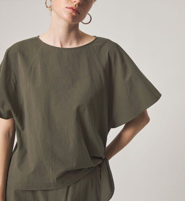 STEVEN ALAN「＜Steven Alan＞コットン タイ ブラウス」|シャツ・ブラウス|