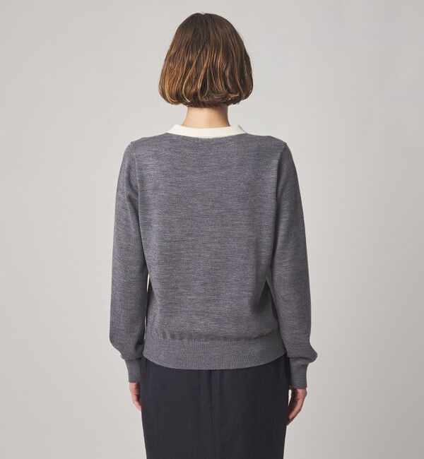 STEVEN ALAN「＜Steven Alan＞ウール ミックス ポロカラー ニット」|ニット・セーター|