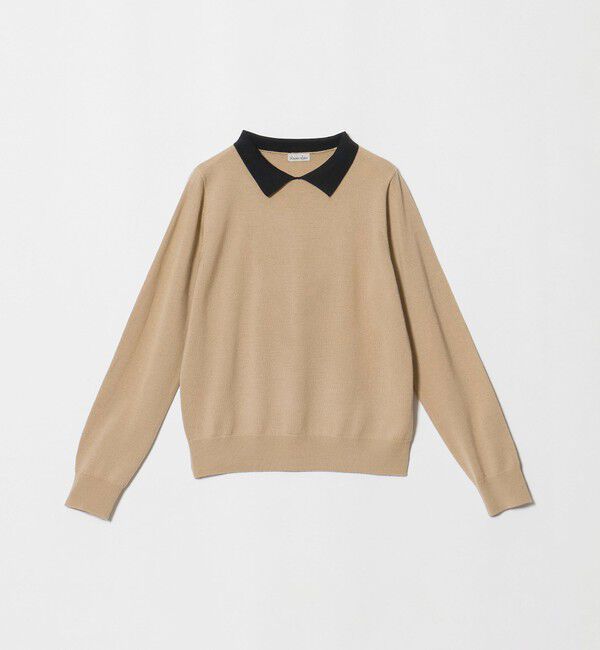 STEVEN ALAN「＜Steven Alan＞ウール ミックス ポロカラー ニット」|ニット・セーター|