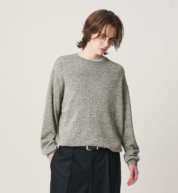 BEAUTY&YOUTH UNITED ARROWS「リッチ テクスチャード ニット ウォッシャブル」|ニット・セーター|