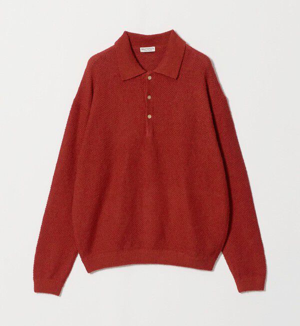 BEAUTY&YOUTH UNITED ARROWS「ニュアンス カール 3B ポロニット ウォッシャブル」|ニット・セーター|