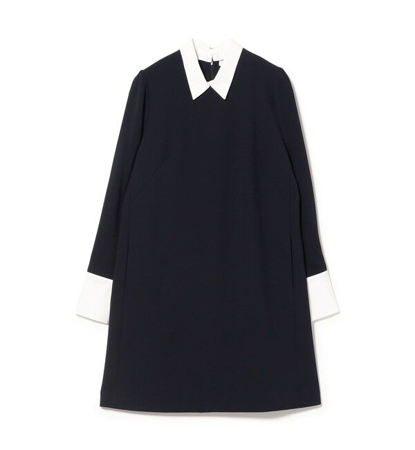 Demi-Luxe BEAMS 「アタッチドカラー ミニワンピース」|ワンピース|