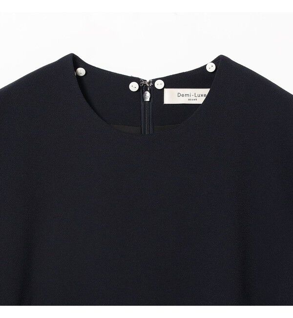 Demi-Luxe BEAMS 「アタッチドカラー ミニワンピース」|ワンピース|