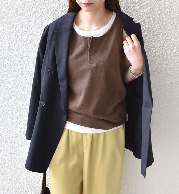SHIPS Colors 「SHIPS Colors:〈手洗い可能〉レイヤード タンクトップ セット◇」|タンクトップ|