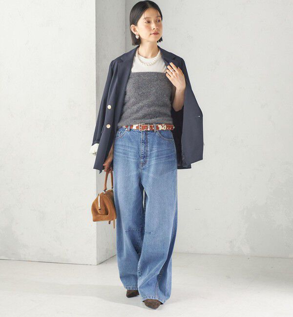 SHIPS for women「30mm ハラコ ベルト」|ベルト|