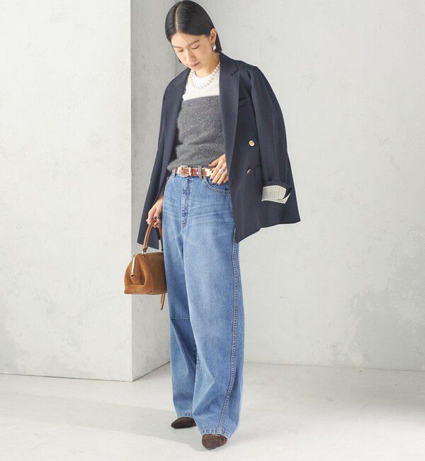 SHIPS for women「30mm ハラコ ベルト」|ベルト|