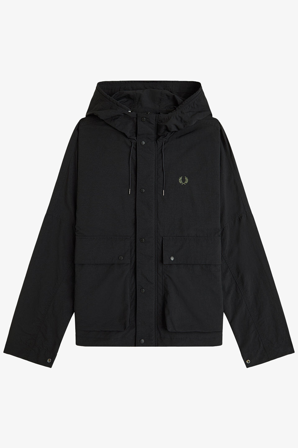 FRED PERRY 「FRED PERRY／Cropped Ripstop Parka／クロップドリップストップパーカ」|ブルゾン・スタジャン|