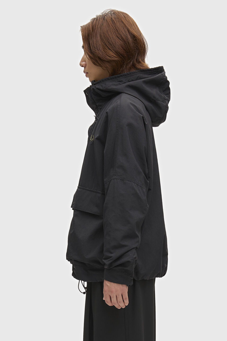 FRED PERRY 「FRED PERRY／Cropped Ripstop Parka／クロップドリップストップパーカ」|ブルゾン・スタジャン|