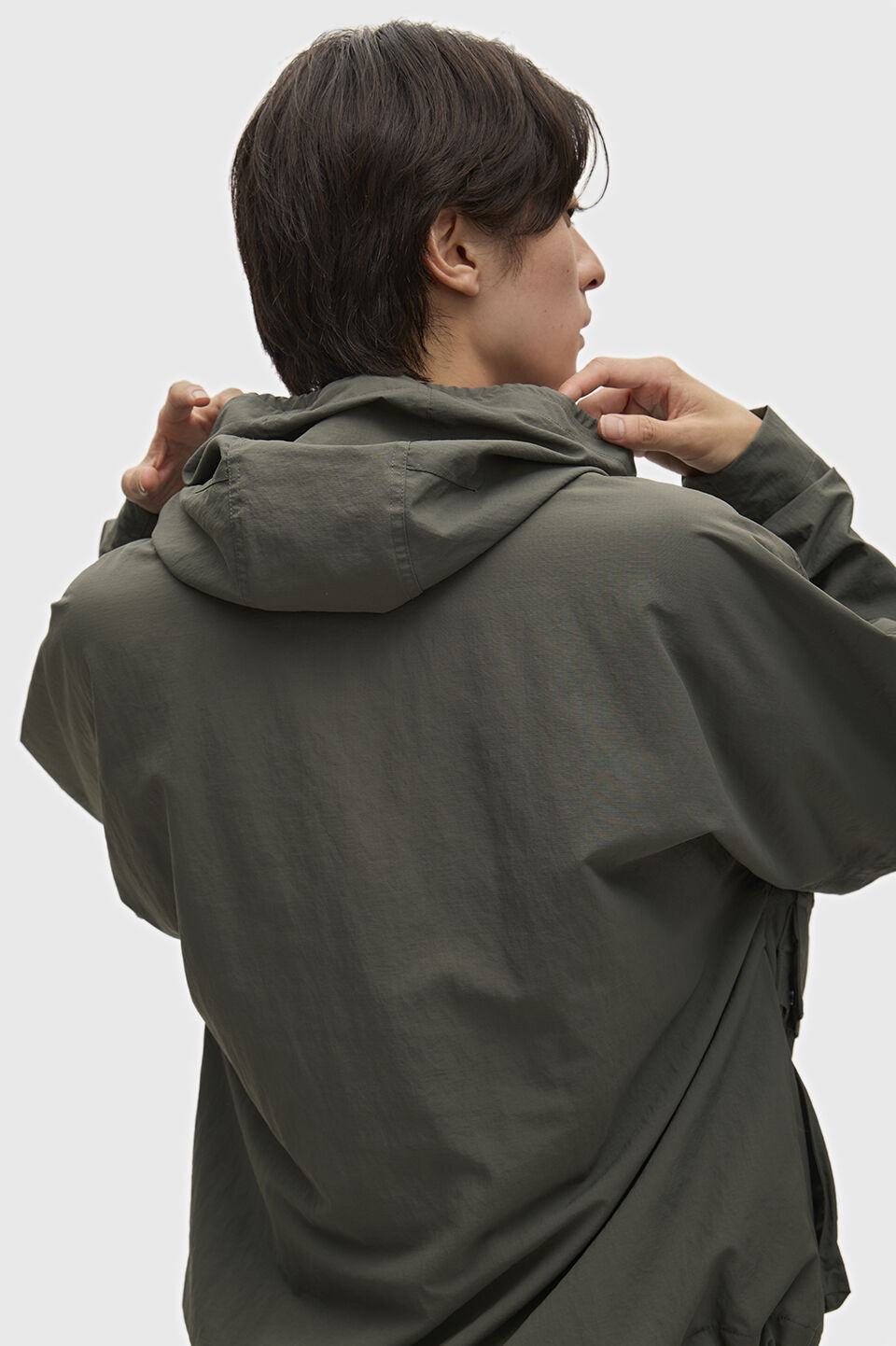 FRED PERRY 「FRED PERRY／Cropped Ripstop Parka／クロップドリップストップパーカ」|ブルゾン・スタジャン|