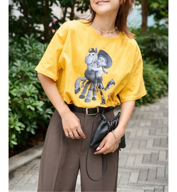 OUTDOOR PRODUCTS Usual Things「TOY STORY  5  / ex TEE」|Tシャツ・カットソー|イエロー