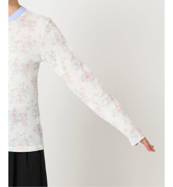 OUTDOOR PRODUCTS Usual Things「≪予約≫miller ex flower waffle henly Tee」|Tシャツ・カットソー|