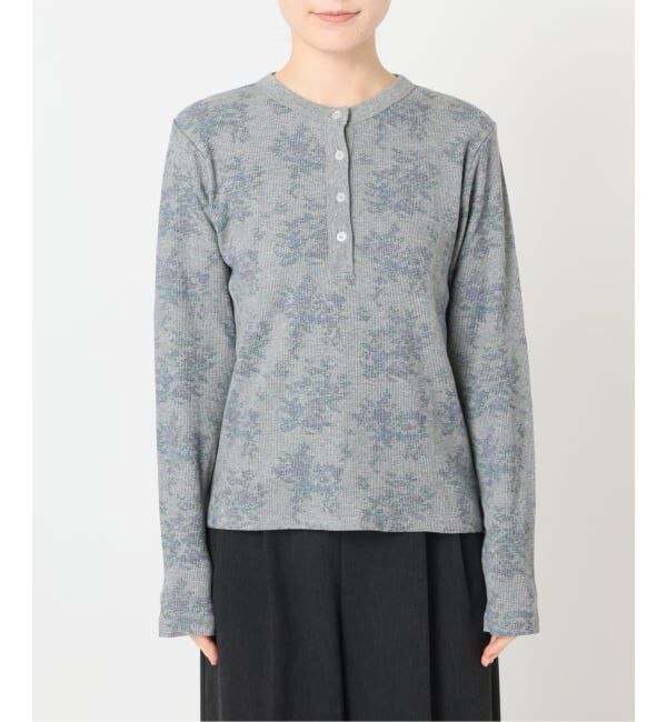 OUTDOOR PRODUCTS Usual Things「≪予約≫miller ex flower waffle henly Tee」|Tシャツ・カットソー|