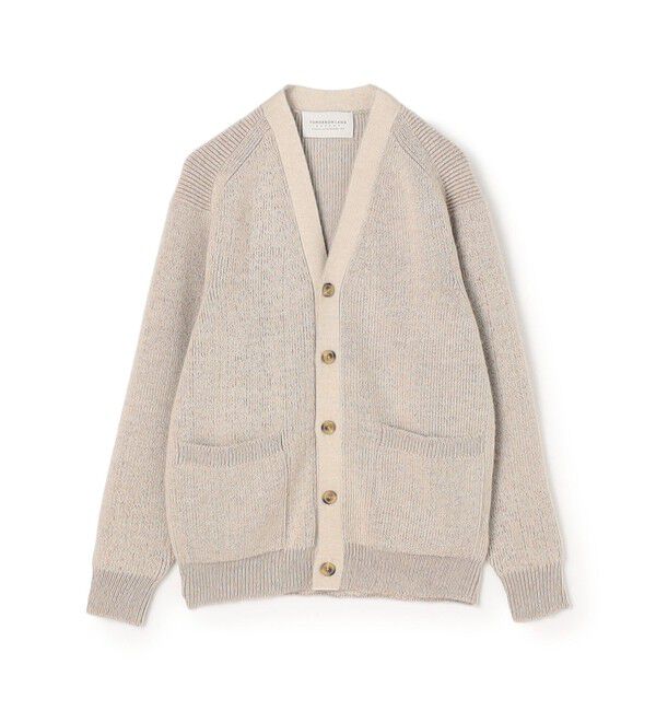 TOMORROWLAND MENS「【WEB先行予約】TOMORROWLAND tricot アルパカ 片畦 Vネックカーディガン」|カーディガン|11 オフホワイト