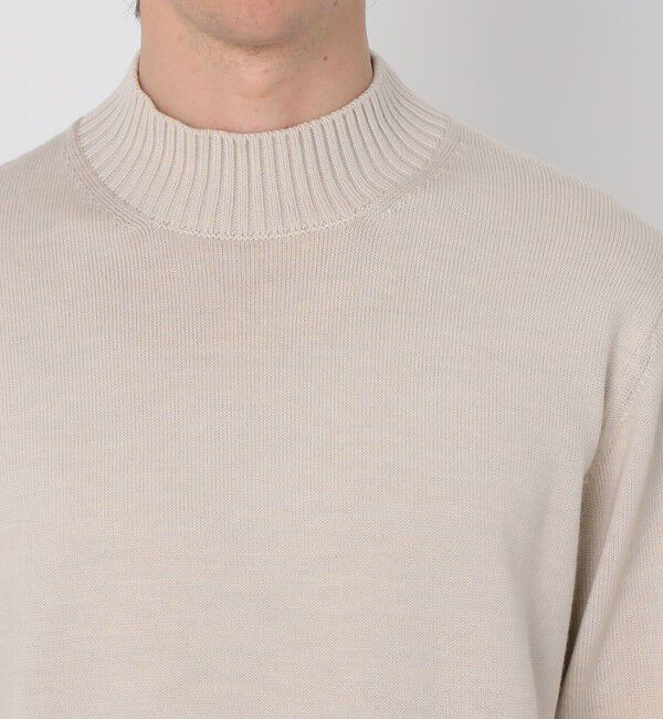 TOMORROWLAND MENS「【WEB先行予約】TOMORROWLAND tricot メリノベーシック モックネックプルオーバー」|ニット・セーター|