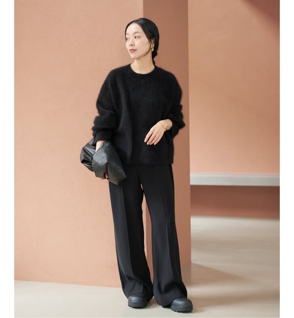 WEB限定追加》washable straight パンツ 7（Plage）｜ルミネの