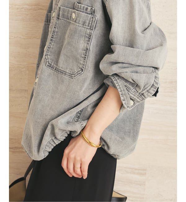 Plage「ballon denim シャツ」|シャツ・ブラウス|