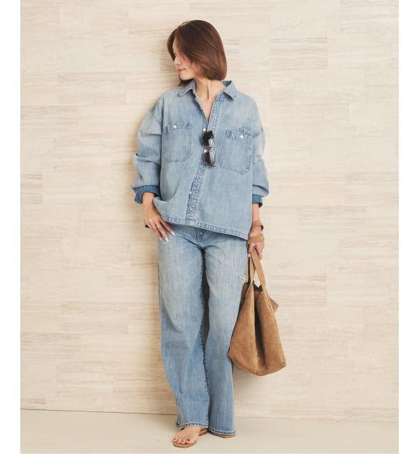 Plage「ballon denim シャツ」|シャツ・ブラウス|