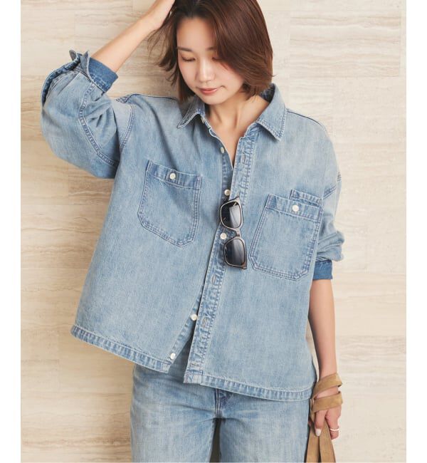 Plage「ballon denim シャツ」|シャツ・ブラウス|
