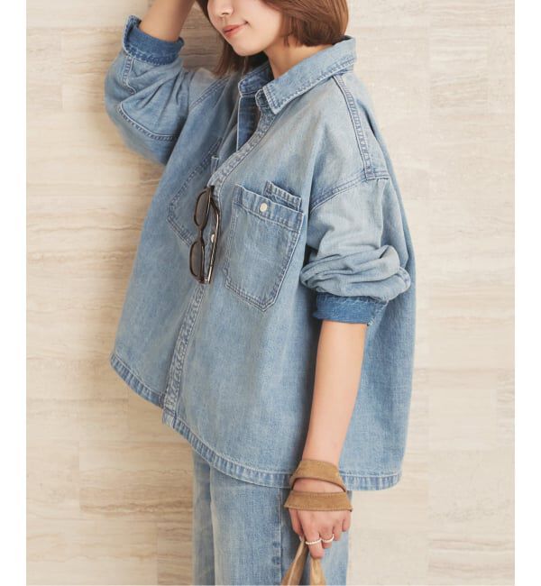 Plage「ballon denim シャツ」|シャツ・ブラウス|