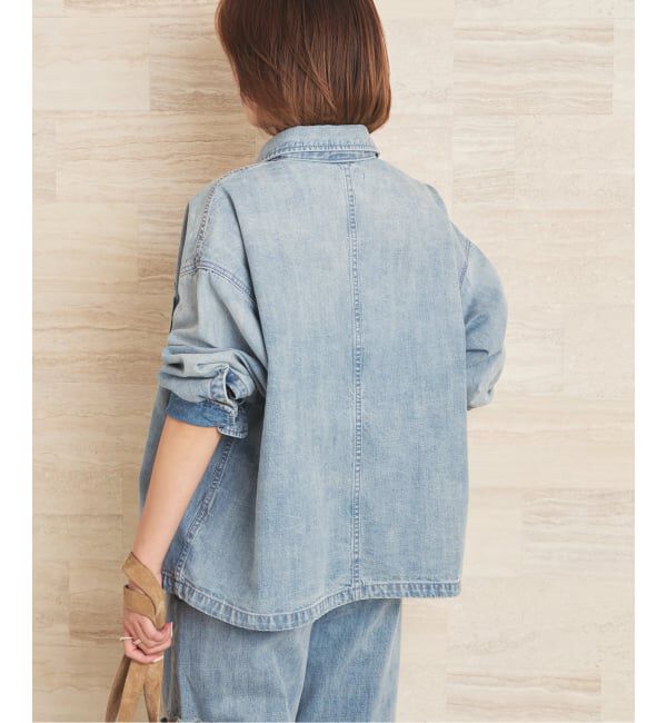Plage「ballon denim シャツ」|シャツ・ブラウス|