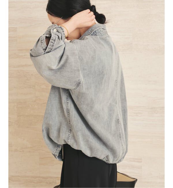 Plage「ballon denim シャツ」|シャツ・ブラウス|