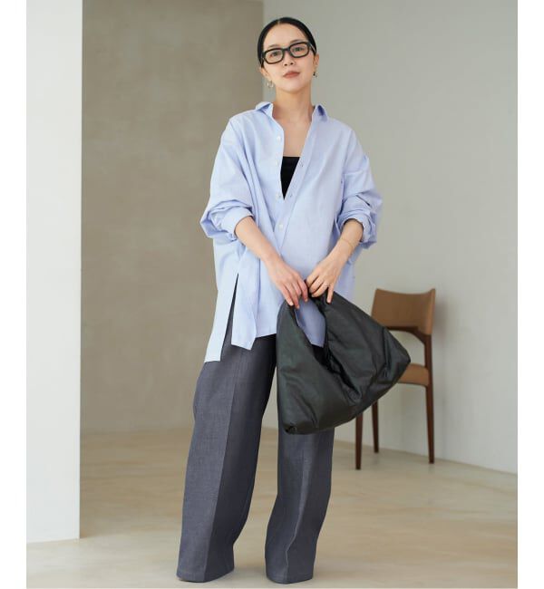 Plage「《追加》Light OX Poncho シャツ 5」|シャツ・ブラウス|