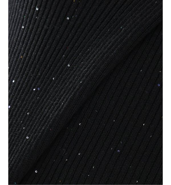VERMEIL par iena「Sparkle リブニットトップ」|ニット・セーター|