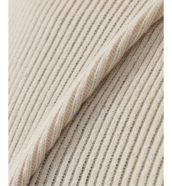 VERMEIL par iena「Sparkle リブニットトップ」|ニット・セーター|