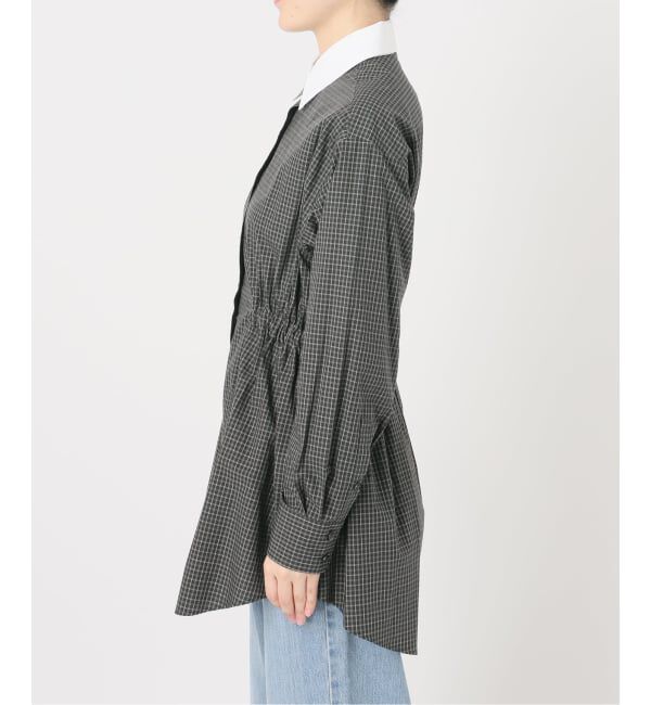 IENA「《一部店舗限定》クレリックウェストシェイプシャツ」|シャツ・ブラウス|