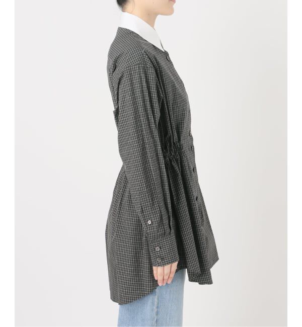 IENA「《一部店舗限定》クレリックウェストシェイプシャツ」|シャツ・ブラウス|