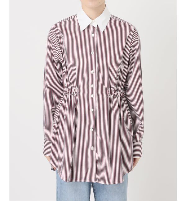 IENA「《一部店舗限定》クレリックウェストシェイプシャツ」|シャツ・ブラウス|