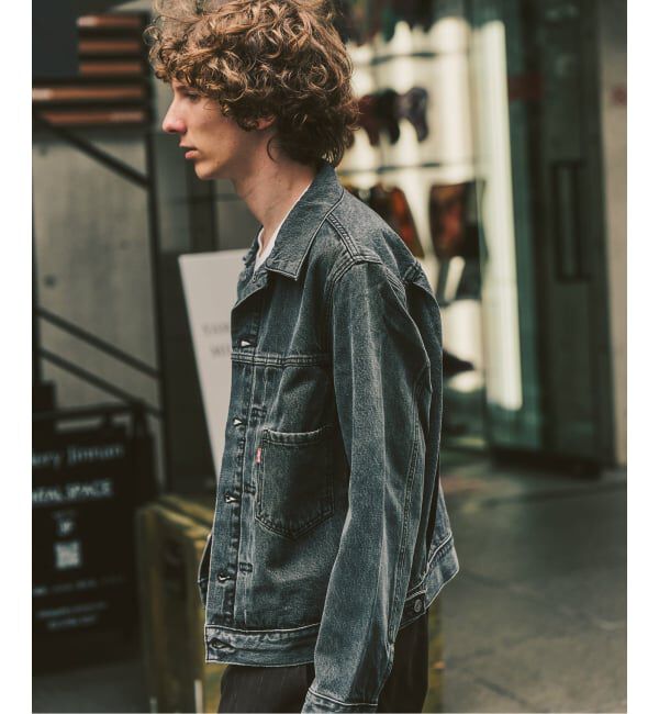 417 EDIFICE「Levi&rsquo;s(リーバイス) 別注 2nd Type トラッカー ジャケット」|デニムジャケット|
