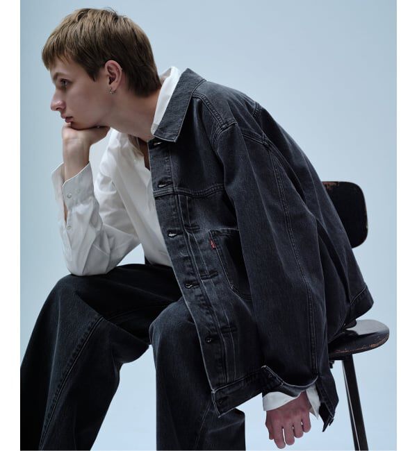417 EDIFICE「Levi&rsquo;s(リーバイス) 別注 2nd Type トラッカー ジャケット」|デニムジャケット|