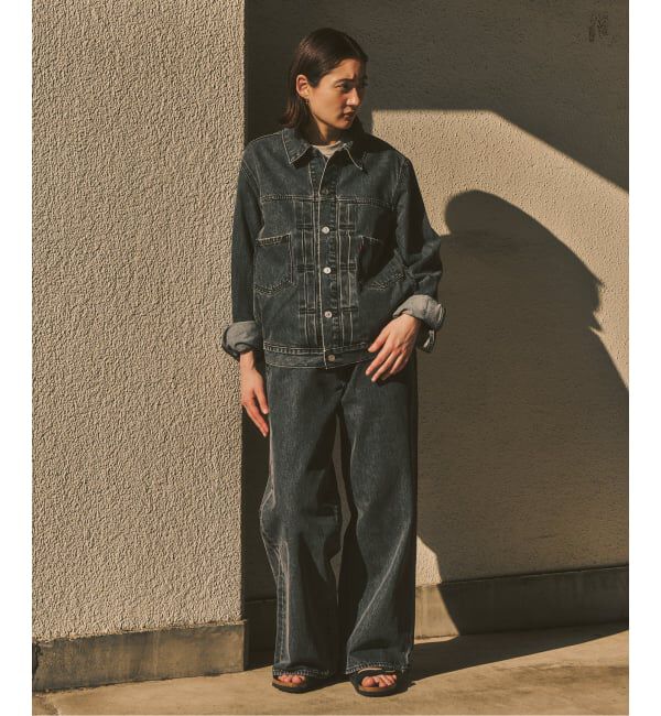 417 EDIFICE「Levi&rsquo;s(リーバイス) 別注 2nd Type トラッカー ジャケット」|デニムジャケット|