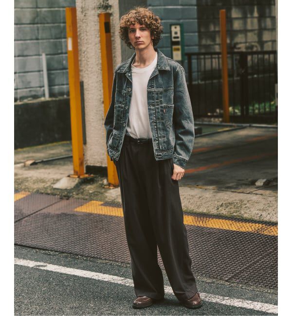417 EDIFICE「Levi&rsquo;s(リーバイス) 別注 2nd Type トラッカー ジャケット」|デニムジャケット|