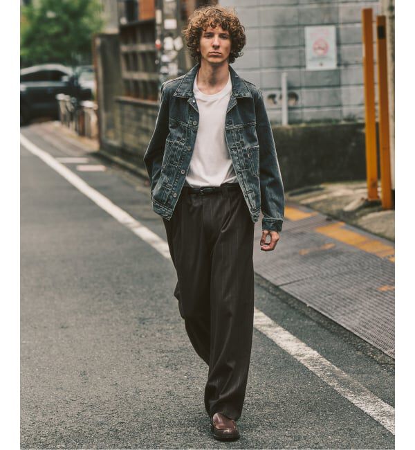 417 EDIFICE「Levi&rsquo;s(リーバイス) 別注 2nd Type トラッカー ジャケット」|デニムジャケット|