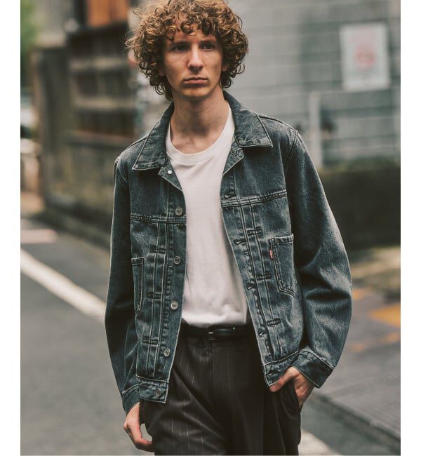 417 EDIFICE「Levi&rsquo;s(リーバイス) 別注 2nd Type トラッカー ジャケット」|デニムジャケット|