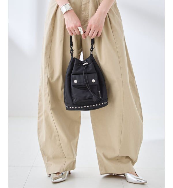 journal standard L'essage「《予約》MACKINTOSH/マッキントッシュ DRAWSTRING BUCKET STUDS バッグ」|その他|