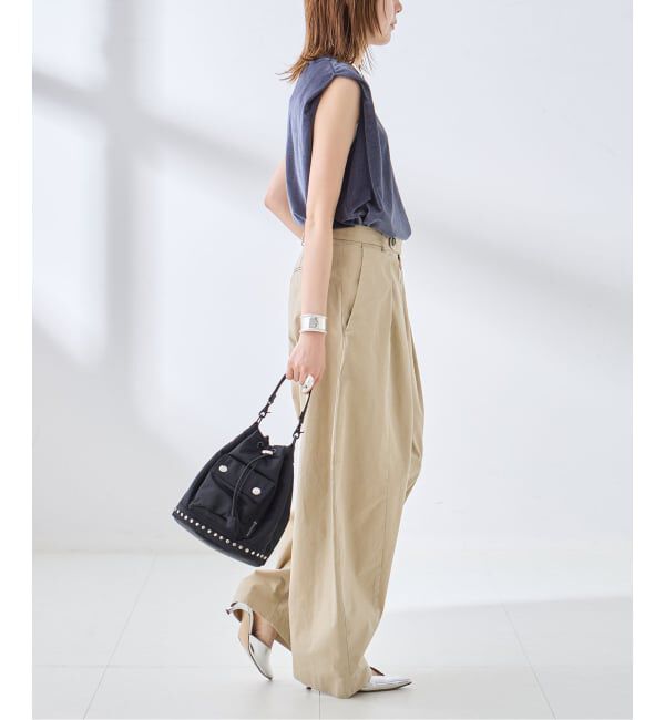journal standard L'essage「《予約》MACKINTOSH/マッキントッシュ DRAWSTRING BUCKET STUDS バッグ」|その他|