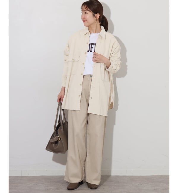JOURNAL STANDARD relume「《予約》【LANCER/ランサー】 コーデュロイビッグシャツ」|シャツ・ブラウス|