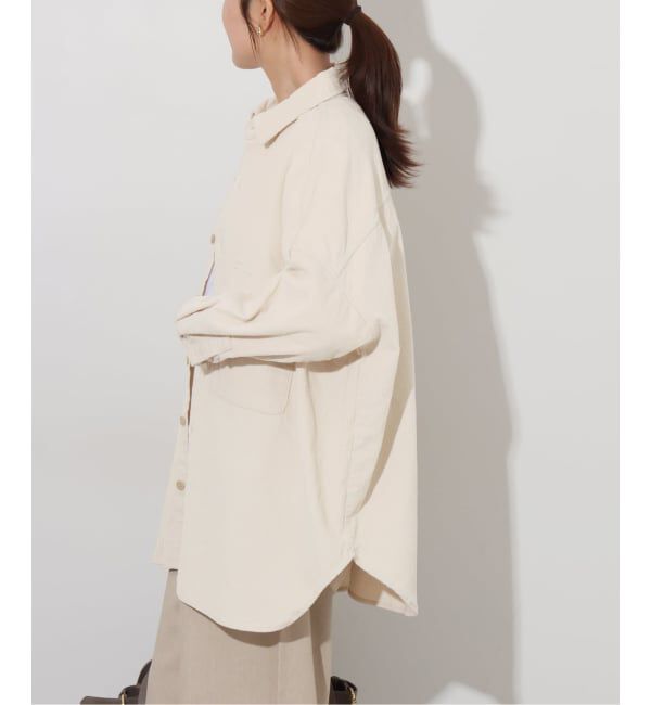 JOURNAL STANDARD relume「《予約》【LANCER/ランサー】 コーデュロイビッグシャツ」|シャツ・ブラウス|