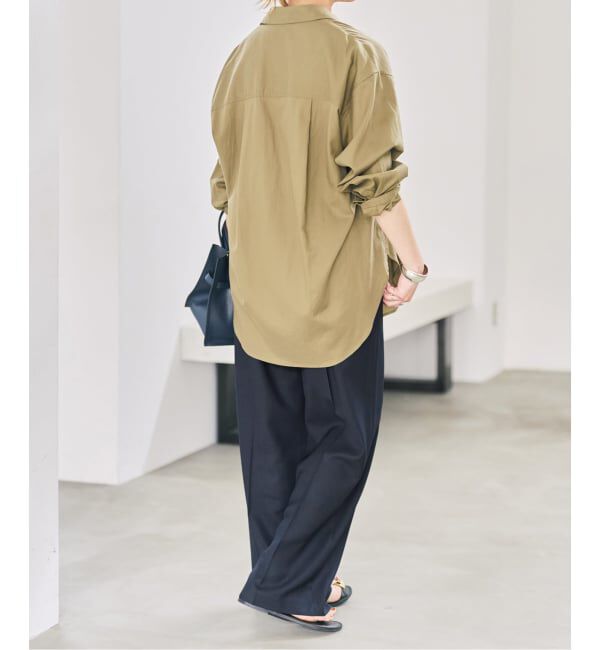 Spick and Span「ソフトタッチイージースラックスパンツ」|スラックス|
